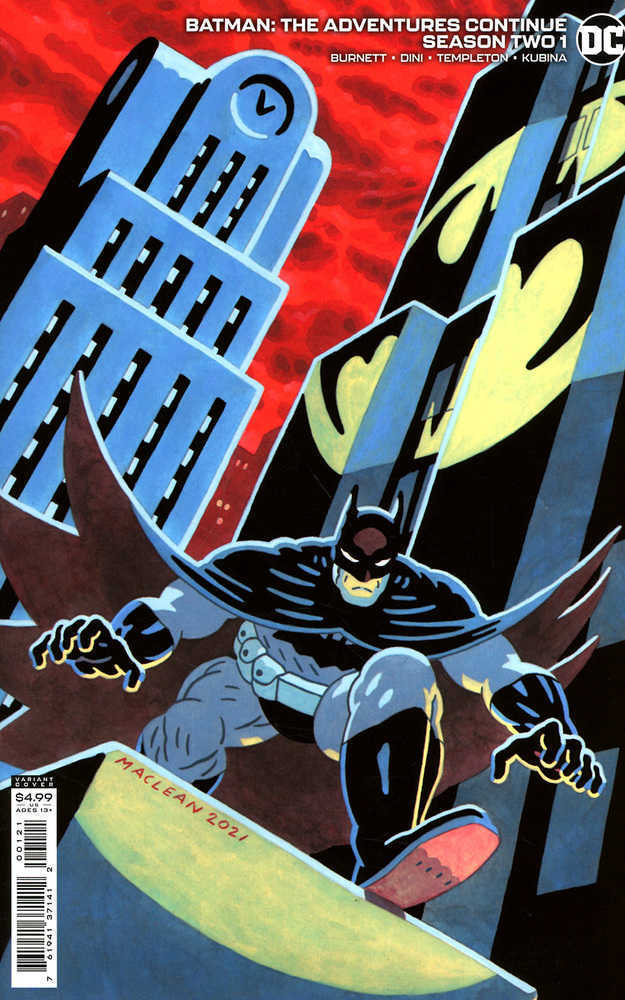 Batman The Adventures Continue Season II #1 Cover B Card Stock Variant | Odin's Place