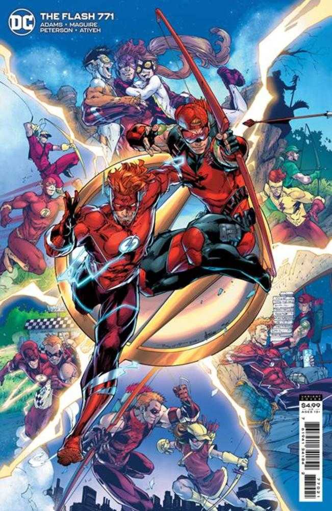 Flash #771 Cover B Brett Booth Card Stock Variant | Odin's Place