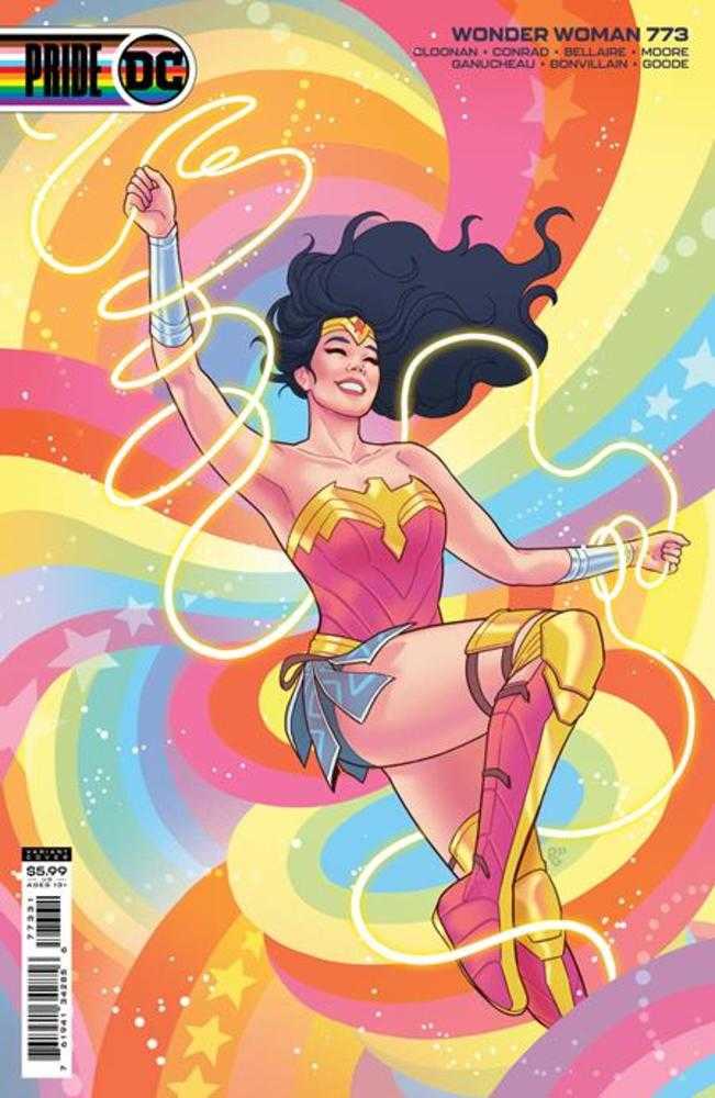 Wonder Woman #773 Cover C Paulina Ganucheau Pride Month Card Stock Variant | Odin's Place