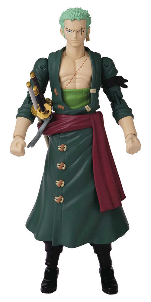 Anime Heroes One Piece Roronoa Zoro 6.5 In Action Figure | Odin's Place