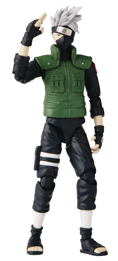 Anime Heroes Naruto Kakashi 6.5 In Action Figure | Odin's Place