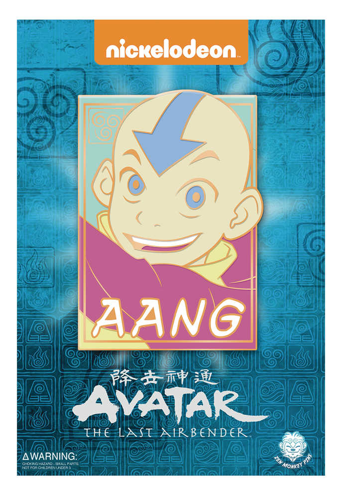 Avatar Last Airbender Pastel Aang Pin | Odin's Place