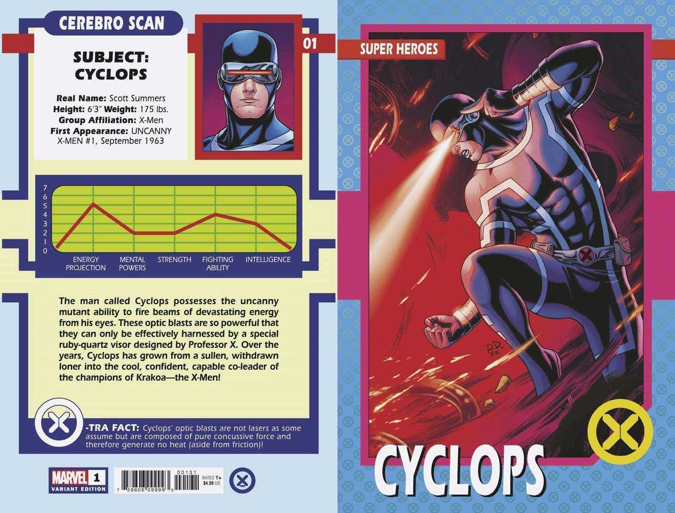 X-Men #1 New Line Up Trading Card Variant | Odin's Place