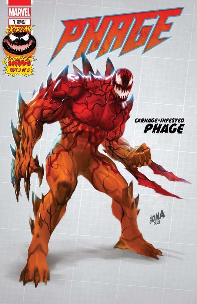 Extreme Carnage Phage #1 Nakayama Design Variant | Odin's Place