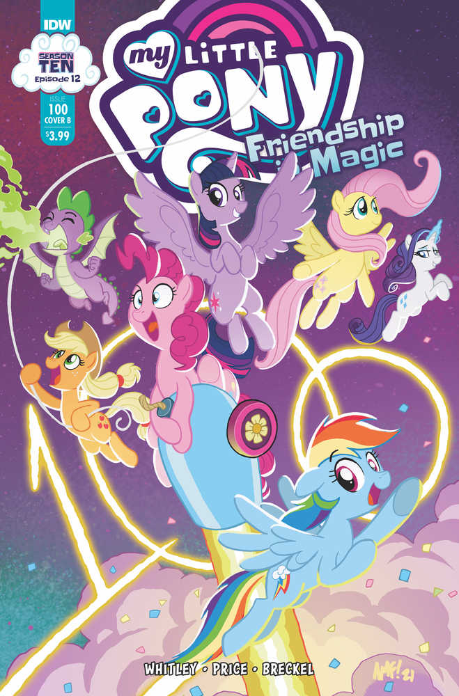 My Little Pony Friendship Is Magic #100 Cover B Fleecs  | Odin's Place
