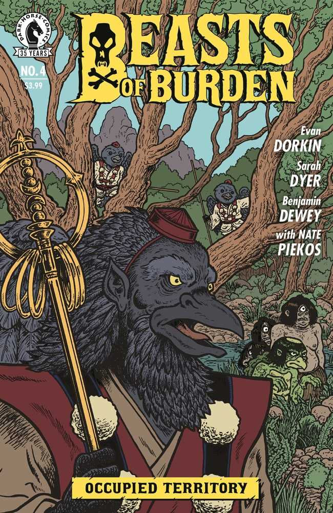 Beasts Of Burden Occupied Territory #4 (Of 4) Cover B Dorkin & | Odin's Place