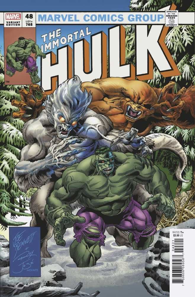 Immortal Hulk #48 Bennett Homage Variant | Odin's Place
