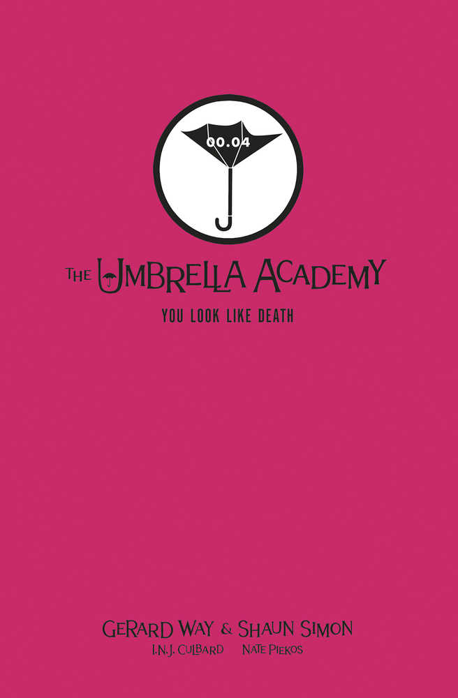 Umbrella Academy You Look Like Death Library Edition Hardcover | Odin's Place