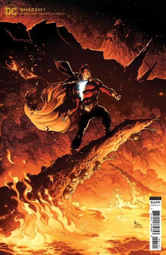 Shazam #1 (Of 4) Cover B Gary Frank Card Stock Variant | Odin's Place