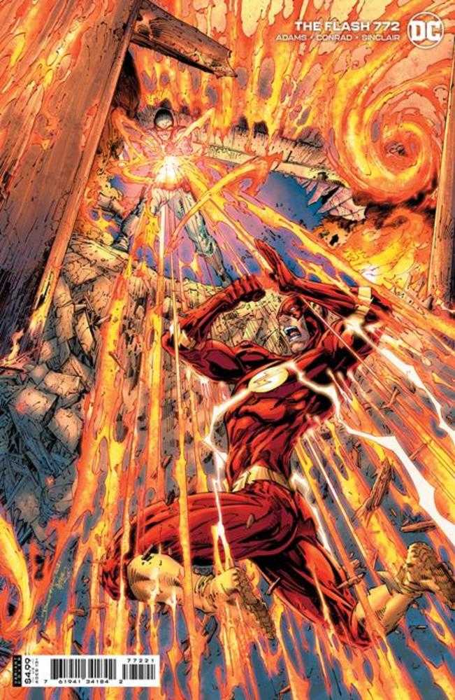 Flash #772 Cover B Brett Booth Card Stock Variant | Odin's Place