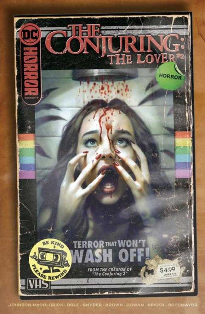 DC Horror Presents The Conjuring The Lover #1 (Of 5) Cover B Ryan Brown Vhs Tribute Card Stock Variant (Mature) | Odin's Place