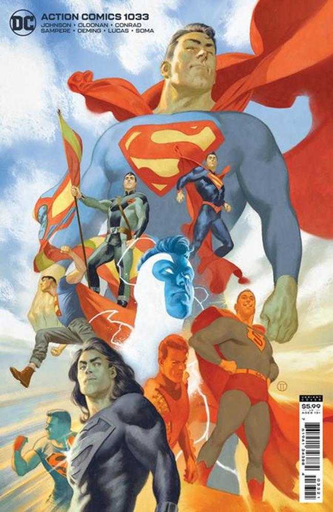 Action Comics #1033 Cover B Julian Totino Tedesco Card Stock Variant | Odin's Place