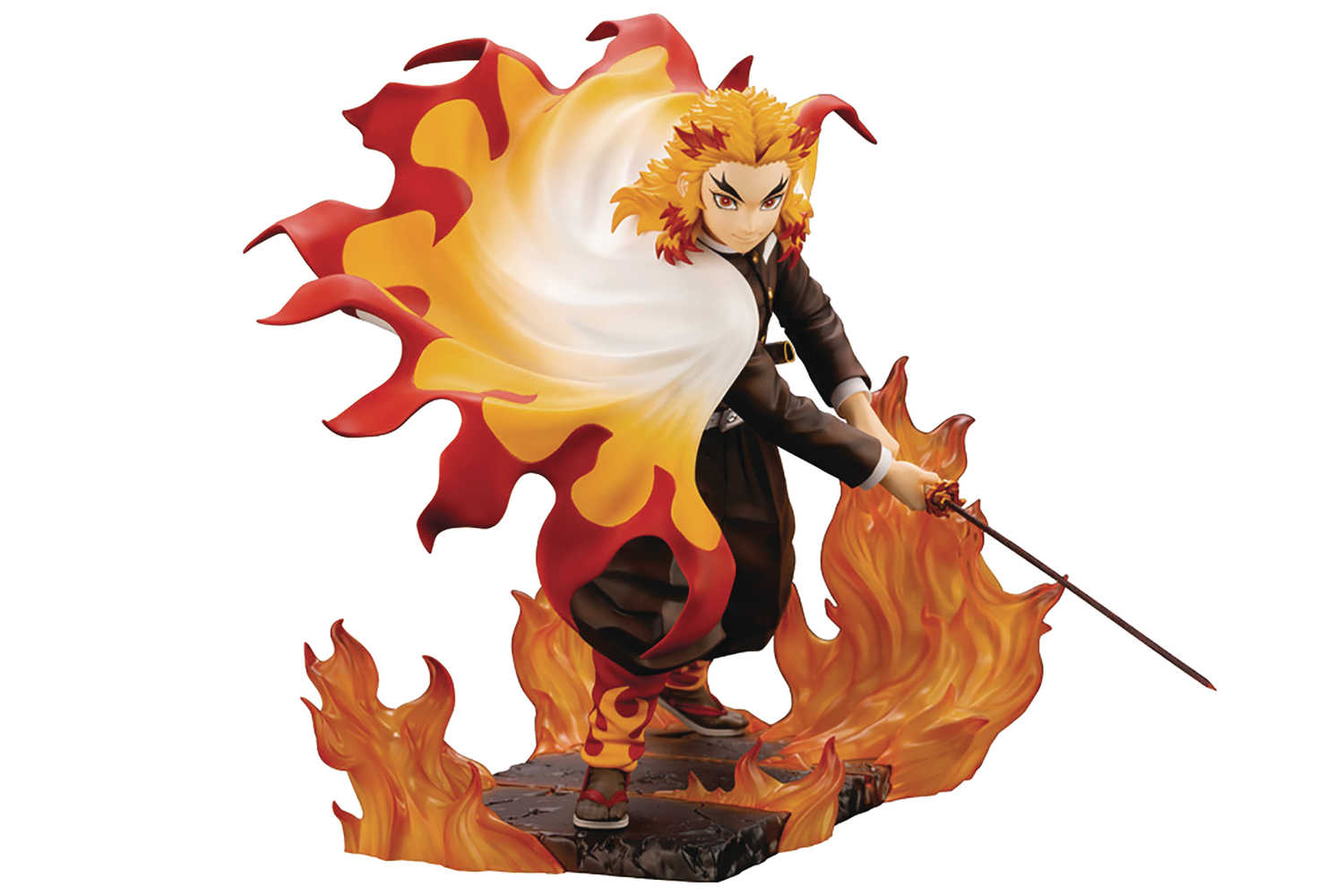 Demon Slayer Kimetsu Kyojuro Rengoku Artfx J Statue | Odin's Place