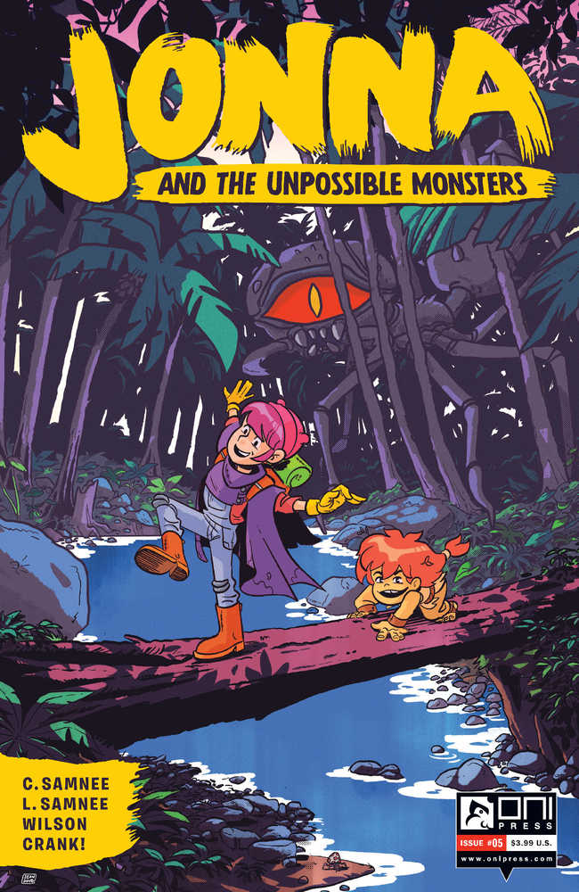 Jonna And The Unpossible Monsters #5 Cover B Cannon | Odin's Place