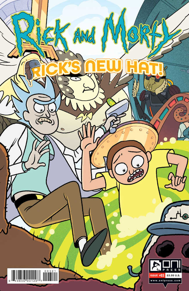 Rick And Morty Ricks New Hat #3 Cover B Stern | Odin's Place