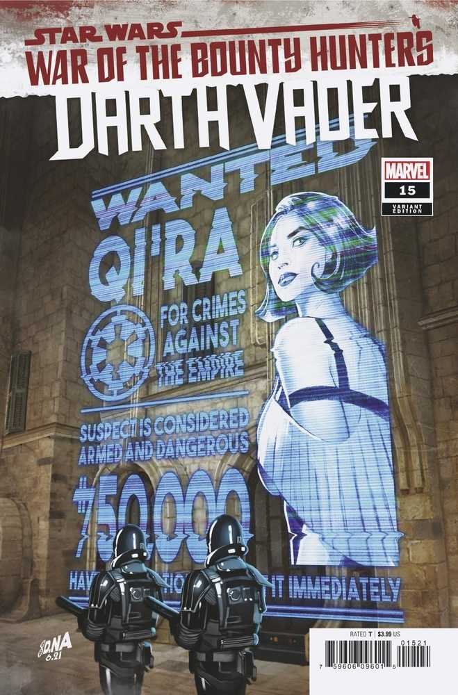 Star Wars Darth Vader #15 Wanted Poster Variant Wobh | Odin's Place