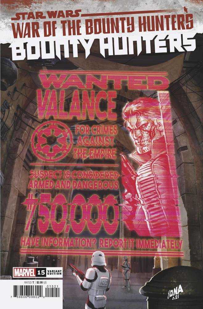 Star Wars Bounty Hunters #15 Wanted Poster Variant Wobh | Odin's Place