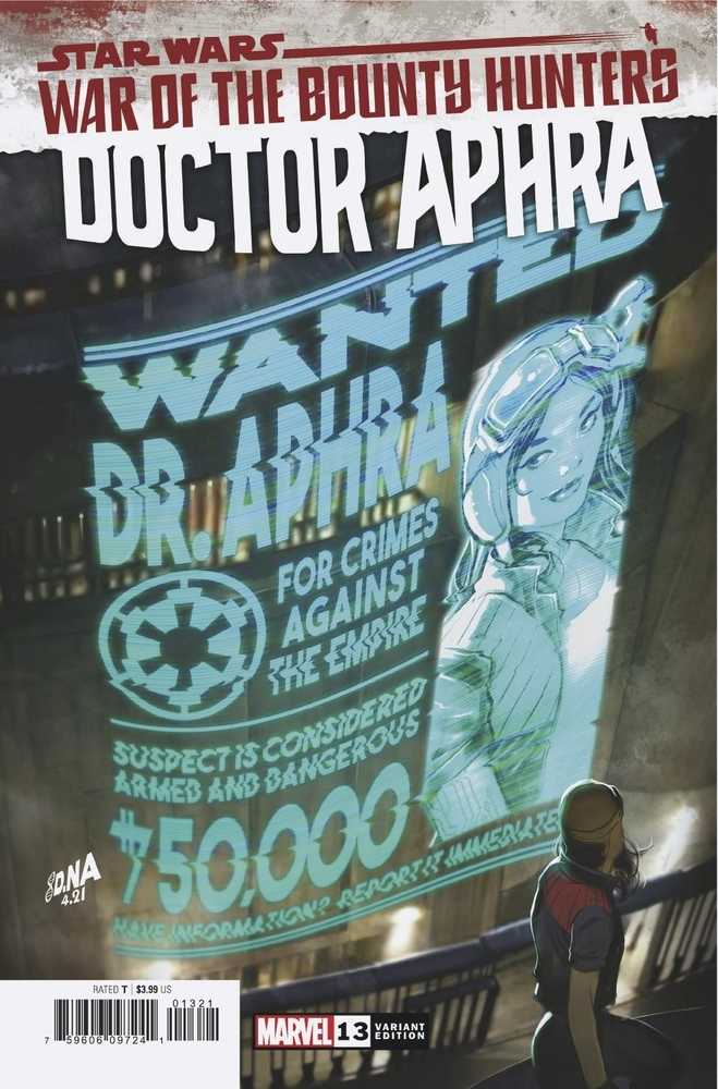Star Wars Doctor Aphra #13 Wanted Poster Variant Wobh | Odin's Place