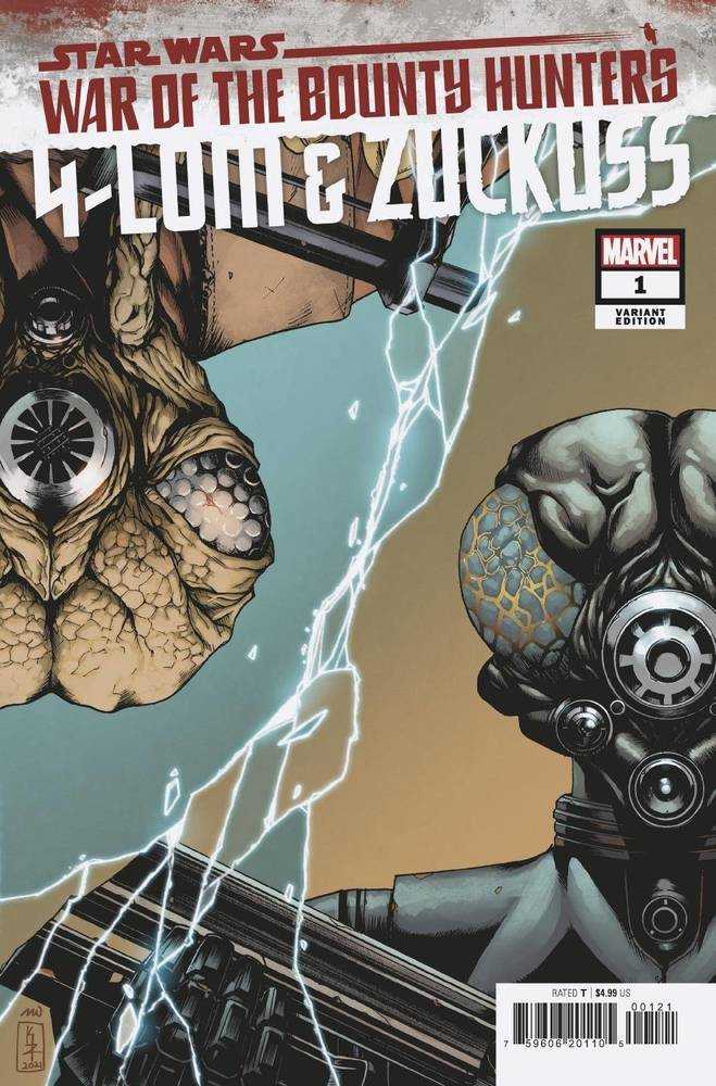 Star Wars War Bounty Hunters 4-Lom Zuckuss #1 Zama Variant | Odin's Place