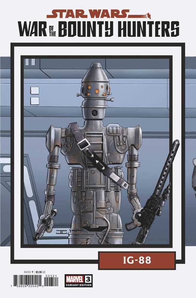 Star Wars War Bounty Hunters #3 (Of 5) Trading Card Variant | Odin's Place