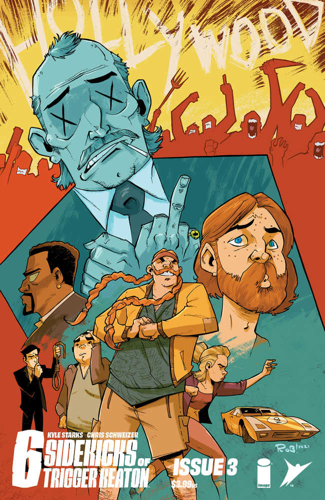 Six Sidekicks Of Trigger Keaton #3 Cover B Guillory (Mature) | Odin's Place