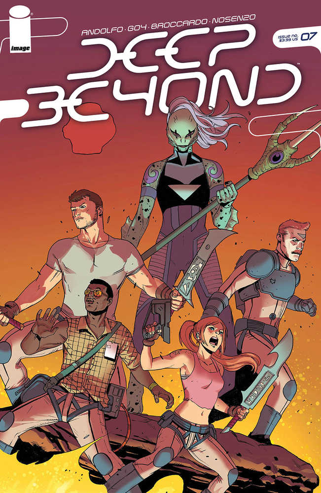Deep Beyond #7 (Of 12) Cover A Broccardo | Odin's Place