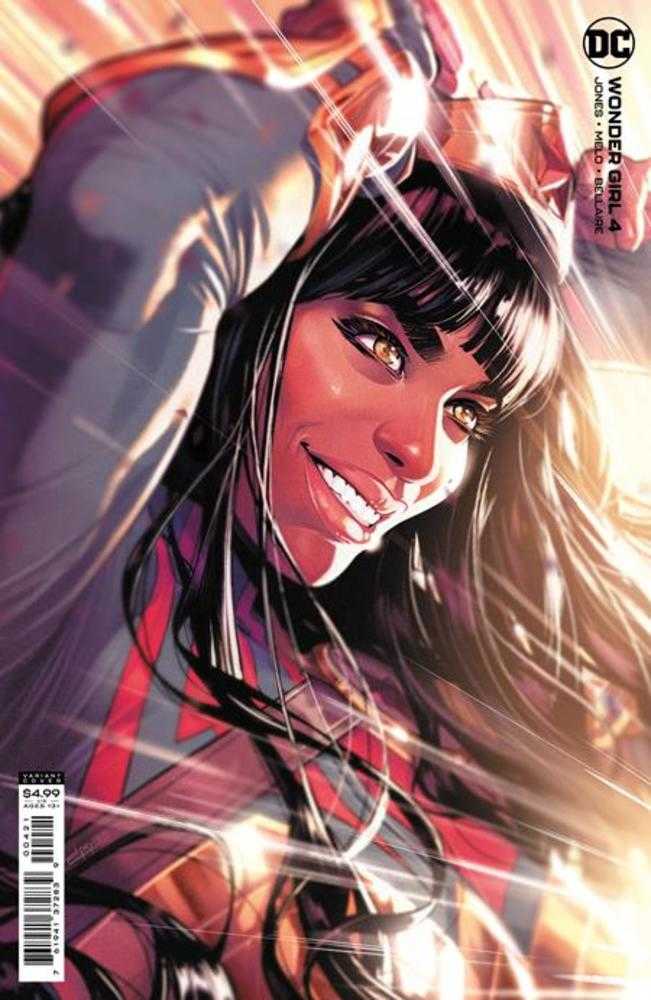 Wonder Girl #4 Cover B Jamal Campbell Card Stock Variant | Odin's Place