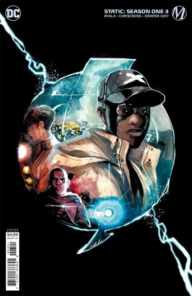 Static Season One #3 (Of 6) Cover B Nikolas Draper-Ivey Card Stock Variant | Odin's Place