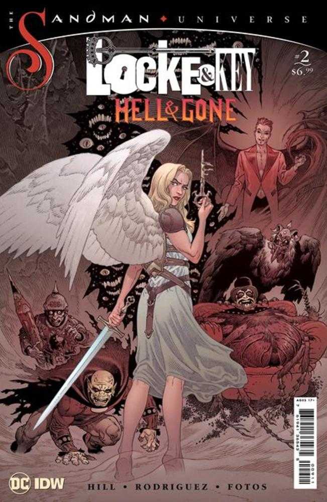 Locke & Key Sandman Universe Hell & Gone #2 (One Shot) Cover A Gabriel Rodriguez (Mature) | Odin's Place