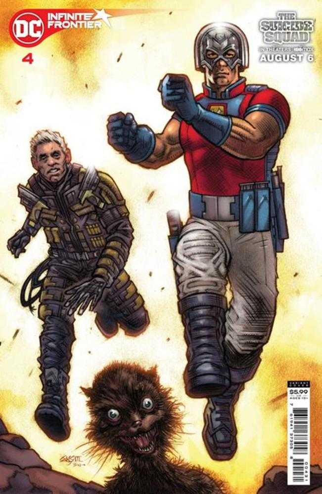Infinite Frontier #4 (Of 6) Cover C John K Snyder III The Suicide Squad Movie Card Stock Variant | Odin's Place