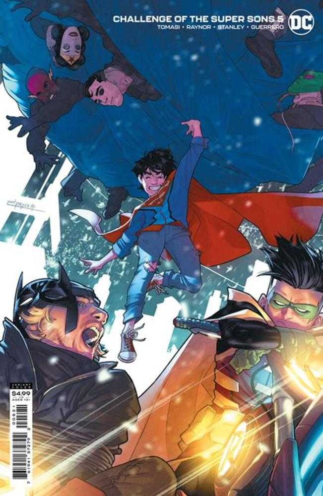 Challenge Of The Super Sons #5 (Of 7) Cover B Jamal Campbell Card Stock Variant | Odin's Place