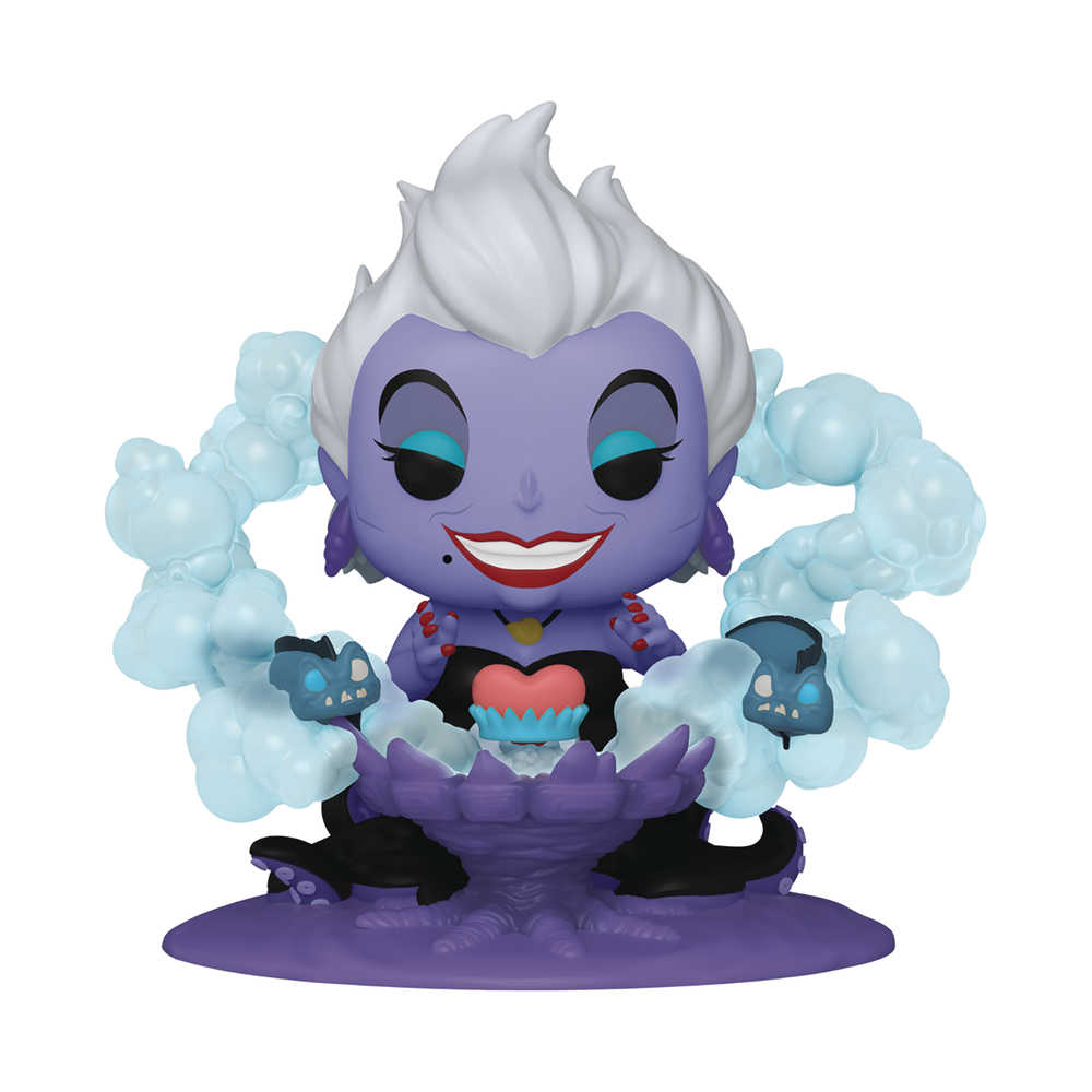 Pop Deluxe Disney Ursula On Throne Vinyl Figure | Odin's Place