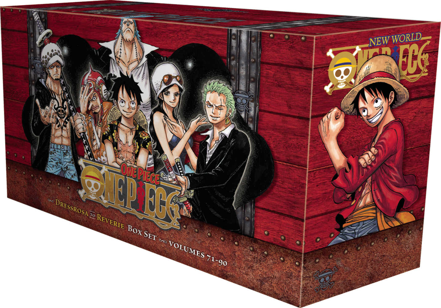 One Piece Graphic Novel Box Set Volume 04 Dressrosa To Reverie | Odin's Place
