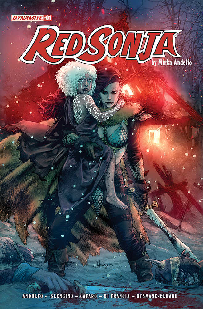 Red Sonja (2021) #1 Cover B Anacleto | Odin's Place