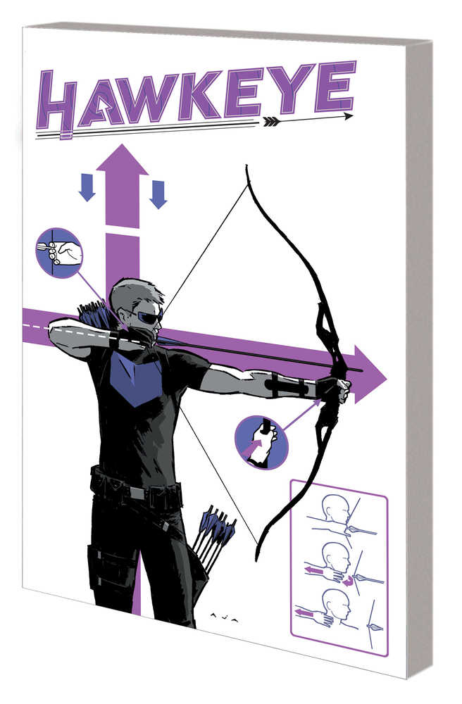 Hawkeye By Fraction Aja TPB Saga Barton Bishop Aja Direct Market Variant | Odin's Place