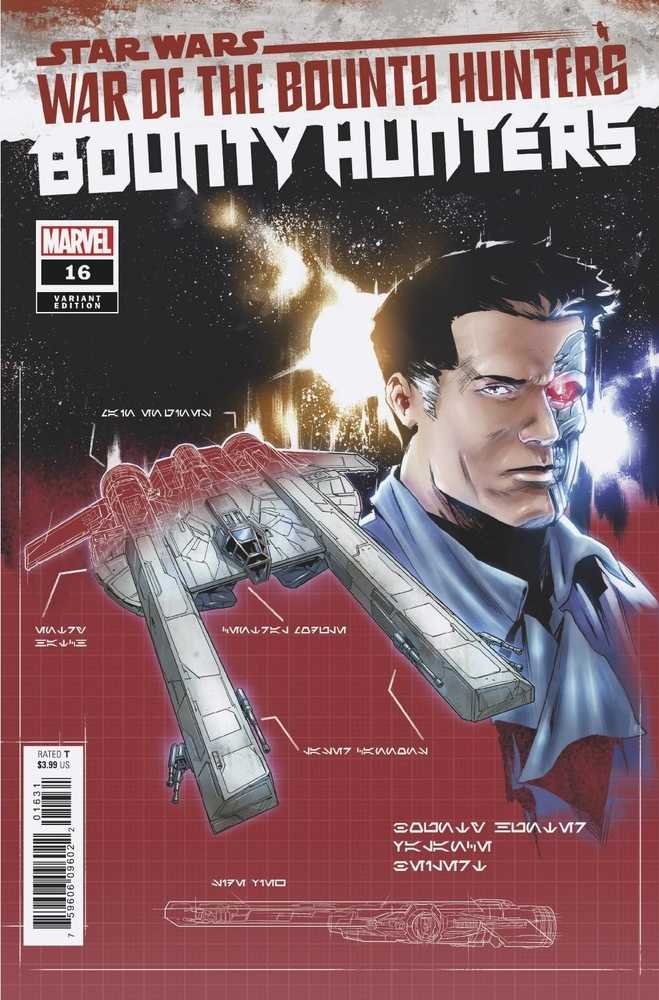 Star Wars Bounty Hunters #16 Villanelli Blueprint Variant Wobh | Odin's Place
