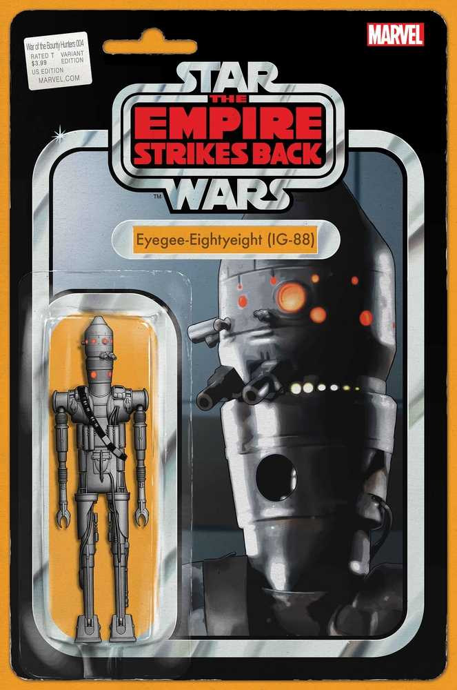 Star Wars War Bounty Hunters #4 (Of 5) Jtc Action Figure Variant | Odin's Place
