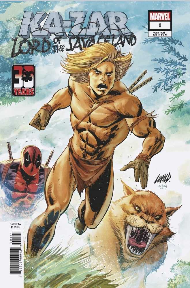 Ka-Zar Lord Savage Land #1 (Of 5) Liefeld Deadpool 30th Variant | Odin's Place