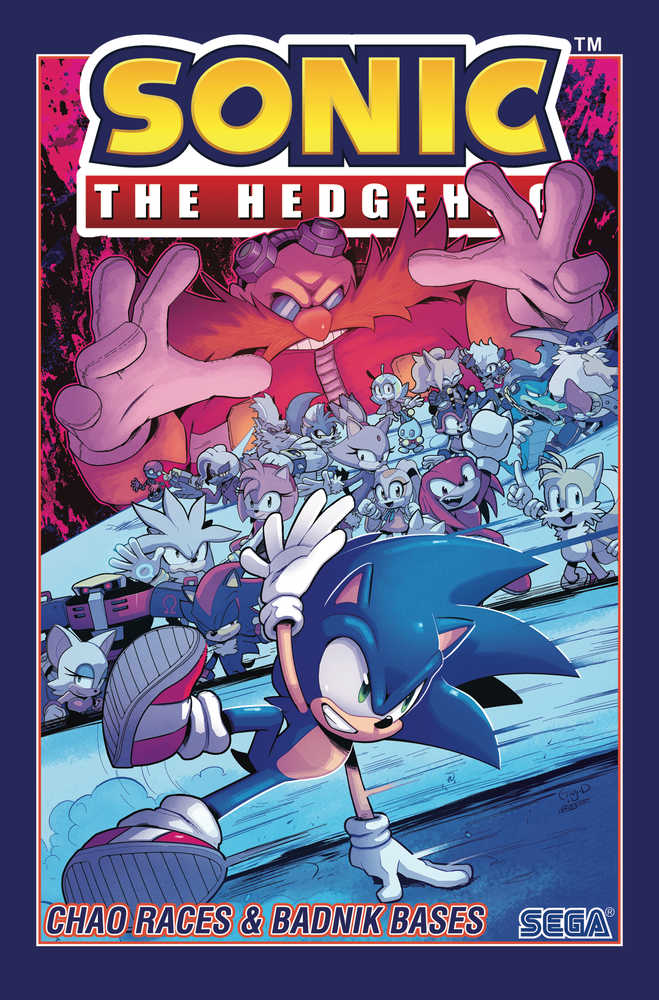 Sonic The Hedgehog TPB Volume 09 Chao Races & Badnik Bases | Odin's Place