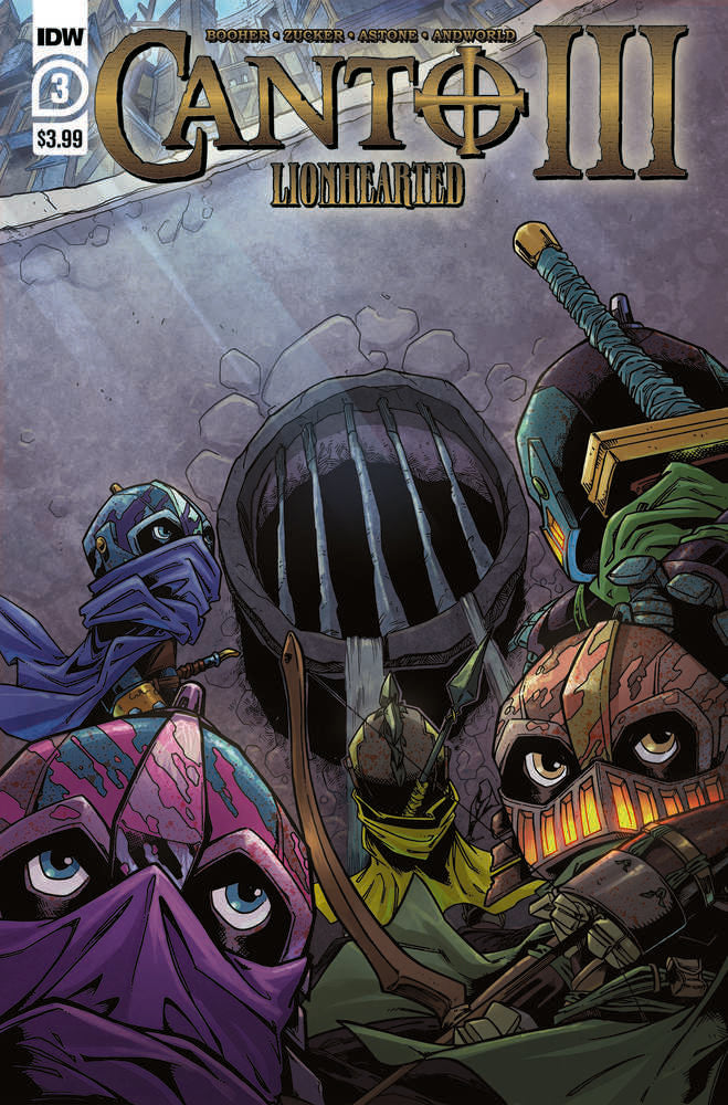 Canto III Lionhearted #3 (Of 6) Cover A Zucker | Odin's Place