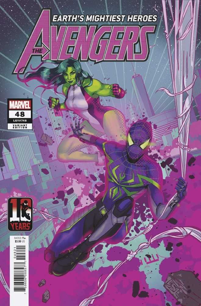 Avengers #48 Souza Miles Morales 10th Anniv Variant | Odin's Place