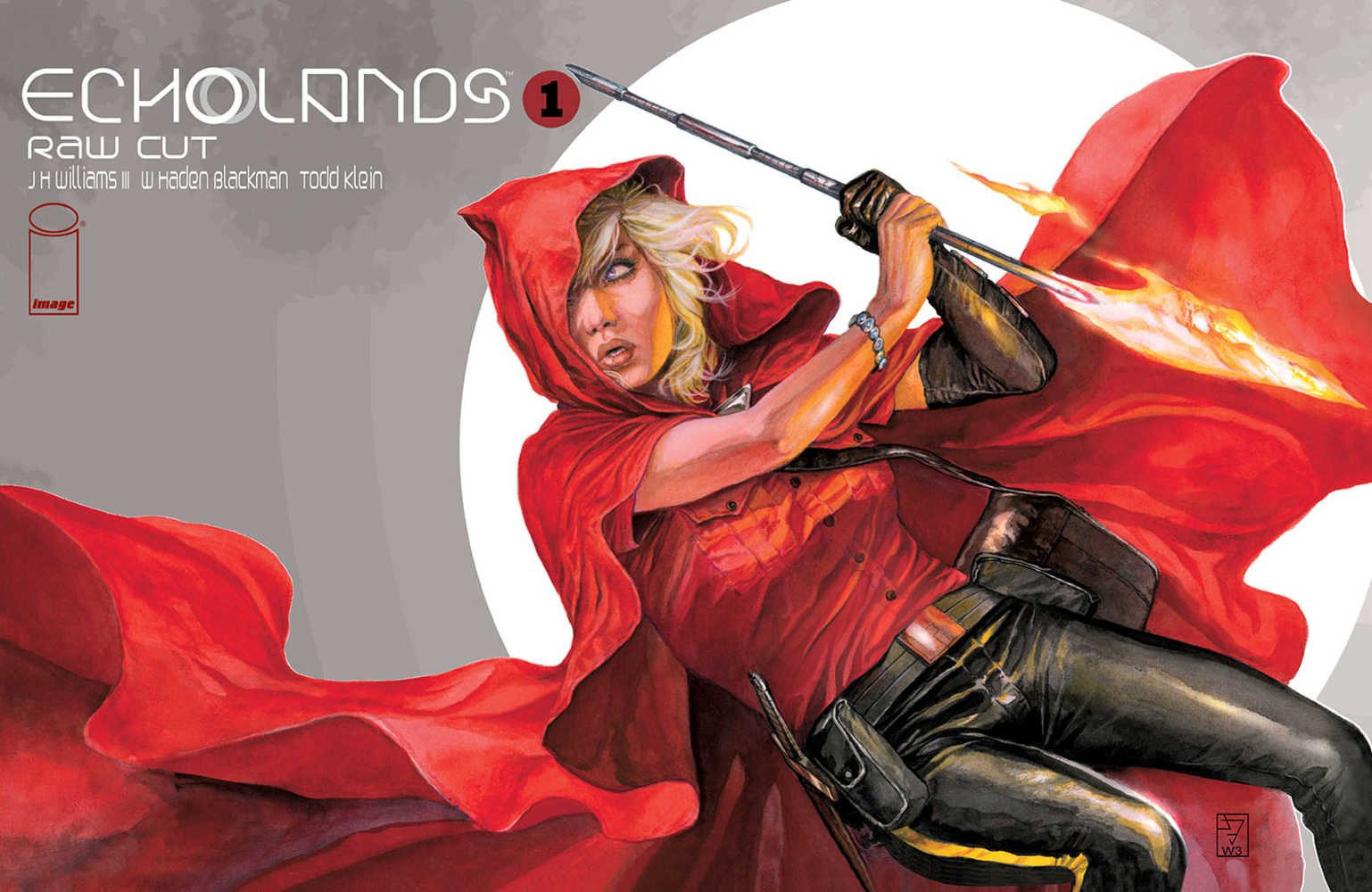 Echolands Raw Cut Edition #1 Cover A Williams III (Mature) | Odin's Place