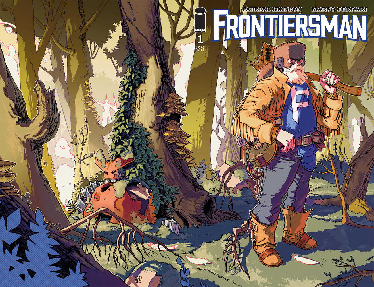 Frontiersman #1 Cover A Rosenzweig (Mature) | Odin's Place