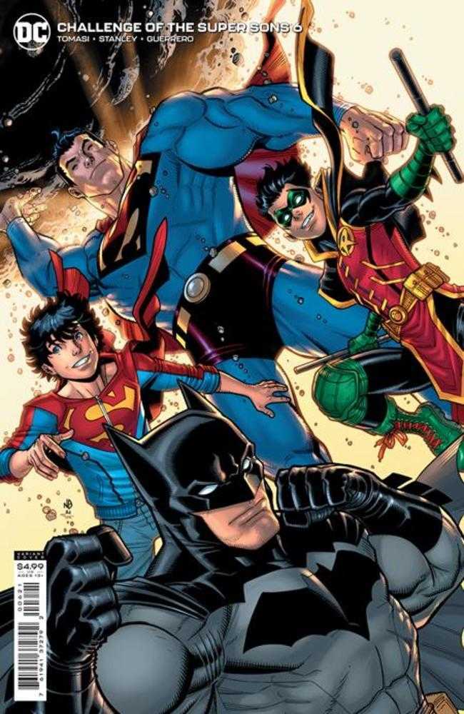 Challenge Of The Super Sons #6 (Of 7) Cover B Nick Bradshaw Card Stock Variant | Odin's Place