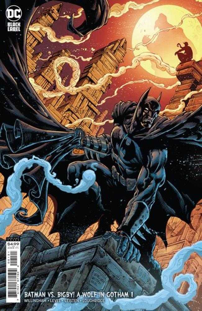 Batman vs Bigby A Wolf In Gotham #1 (Of 6) Cover B Brian Level & Jay Leisten Card Stock Variant (Mature) | Odin's Place