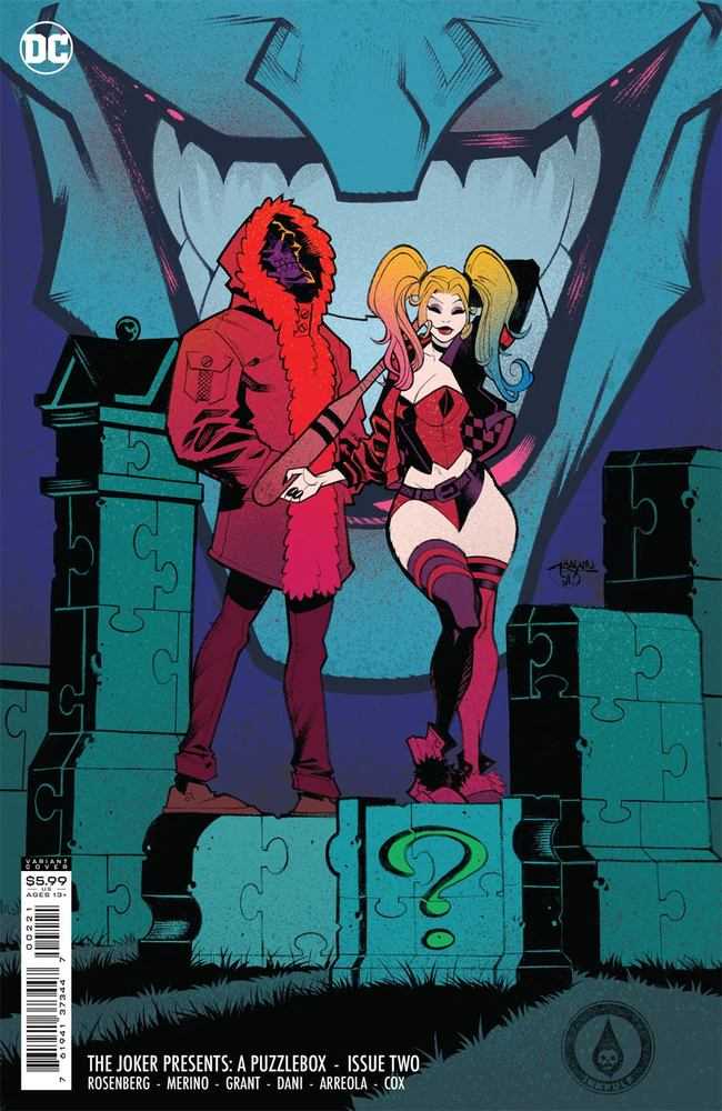 Joker Presents A Puzzlebox #2 (Of 7) Cover B Shawn Crystal Card Stock Variant | Odin's Place