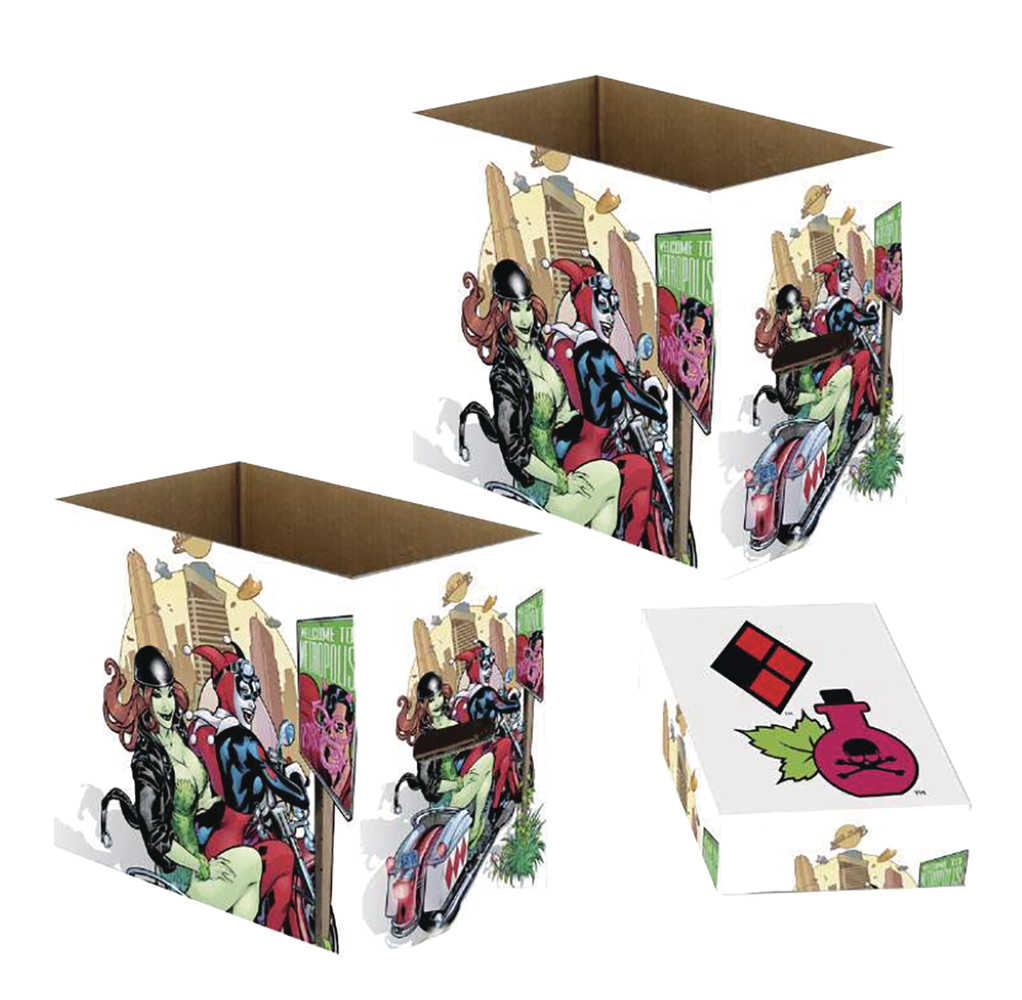 DC Comics Harley Quinn & Ivy Short Comic Storage Box | Odin's Place