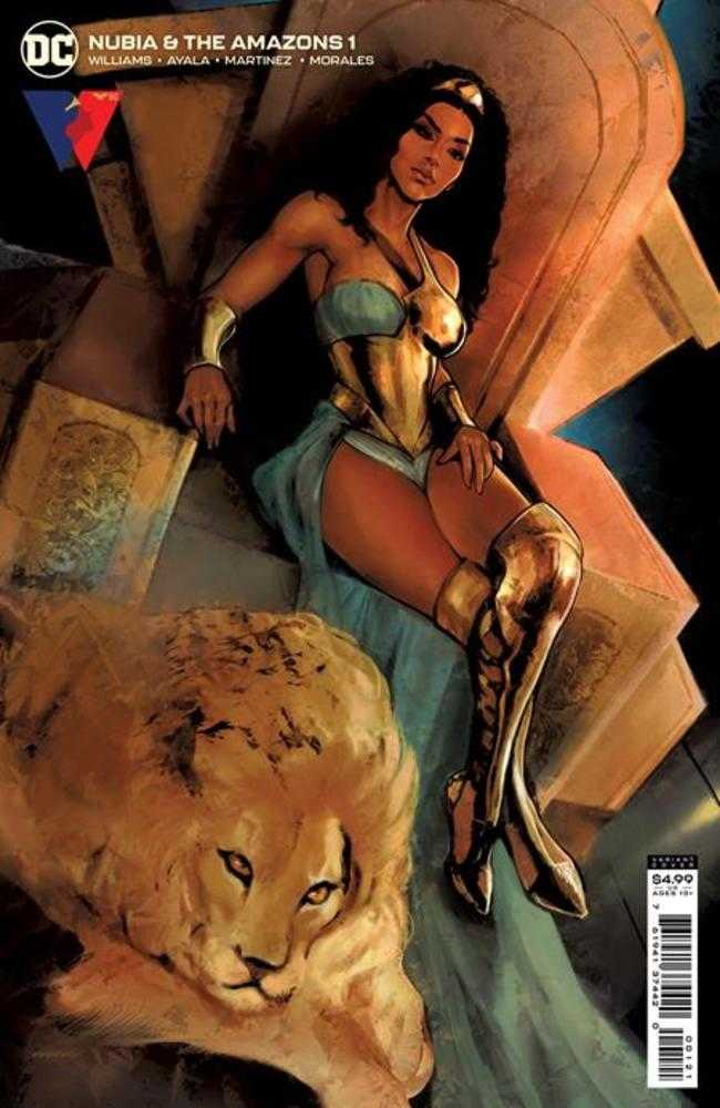 Nubia And The Amazons #1 (Of 6) Cover B Maika Sozo Card Stock Variant | Odin's Place