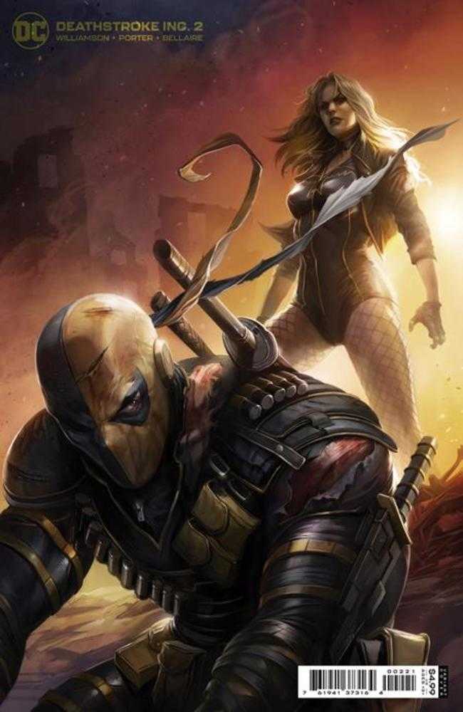 Deathstroke Inc #2 Cover B Francesco Mattina Card Stock Variant | Odin's Place