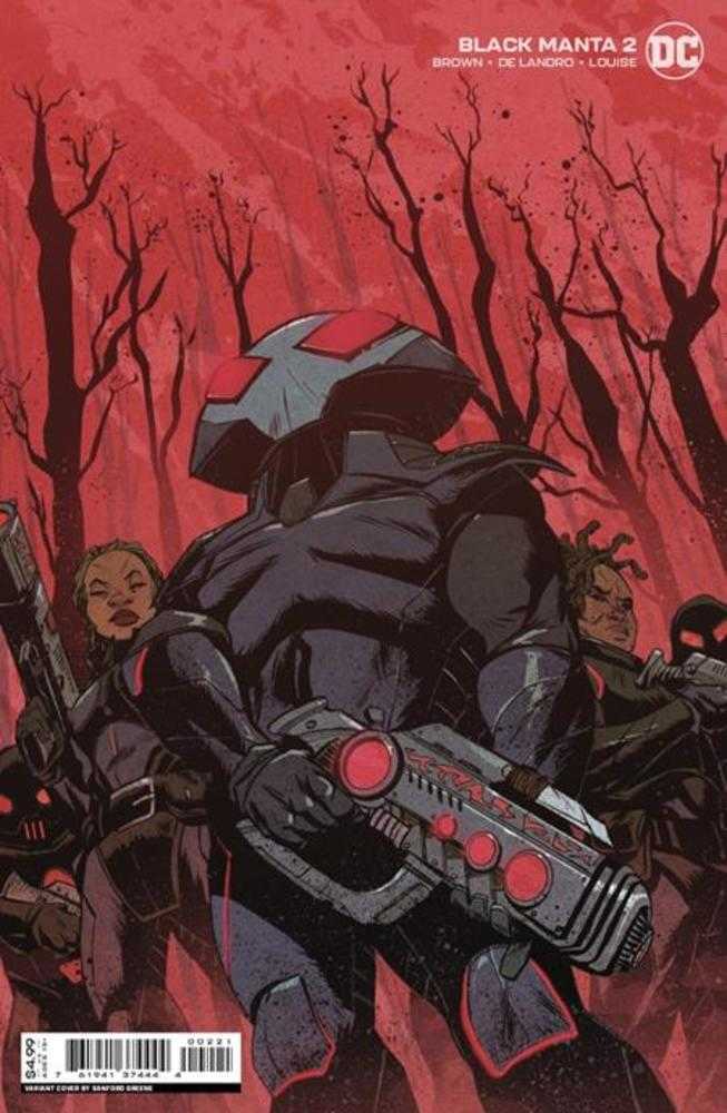 Black Manta #2 (Of 6) Cover B Sanford Greene Card Stock Variant | Odin's Place